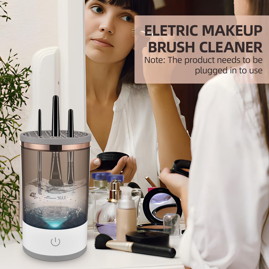 Limpia brochas electrico brush cleaner :GlamSpin Brush Cleaner